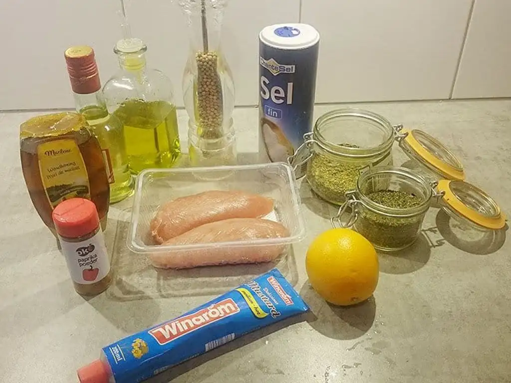 Kalkoenfilet met sinaasappel en honing ingrediënten