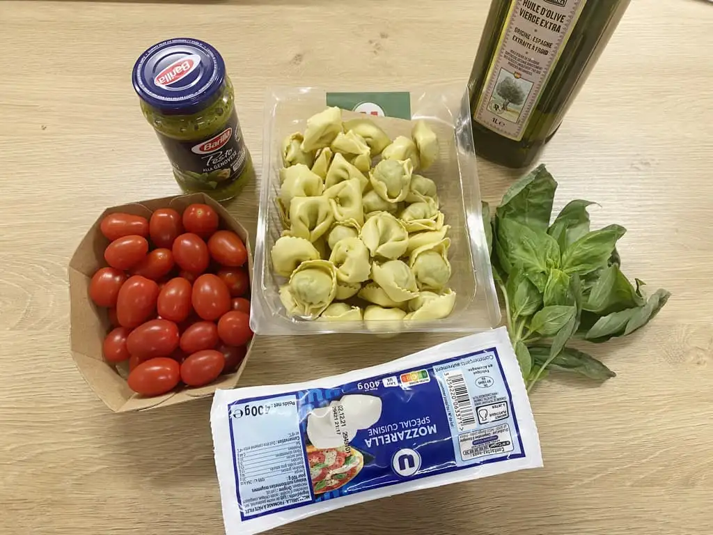 Tortellini spiesjes ingrediënten