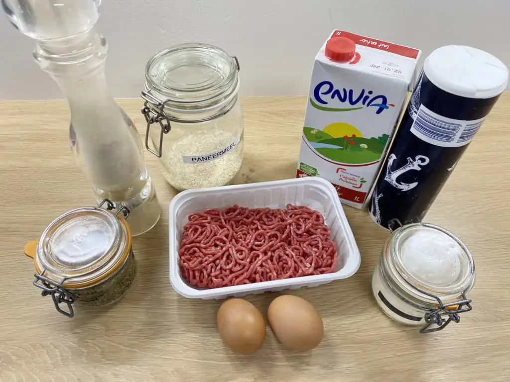 Italiaanse gehaktballetjes ingrediënten