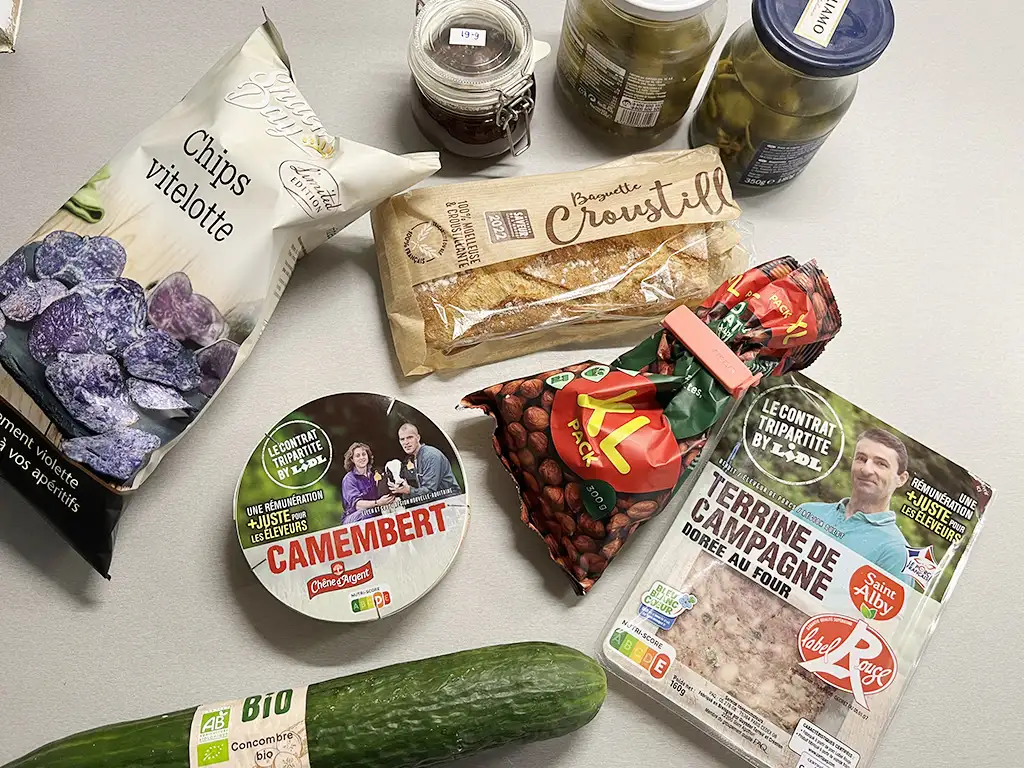 Franse borrelplank ingrediënten