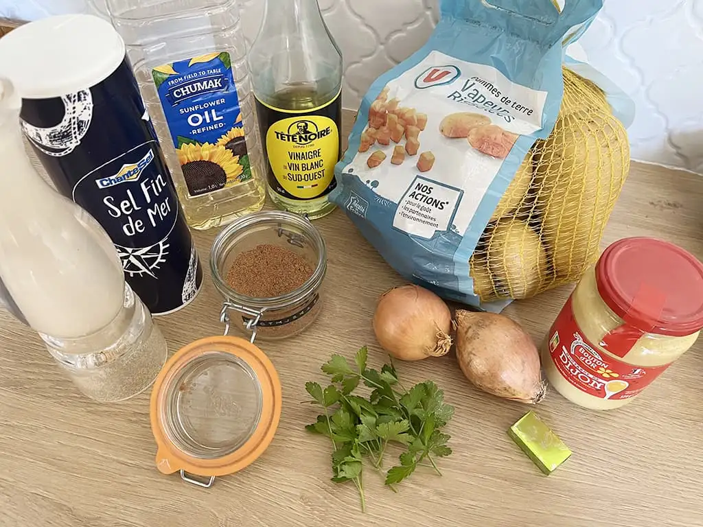Kartoffelsalat ingrediënten