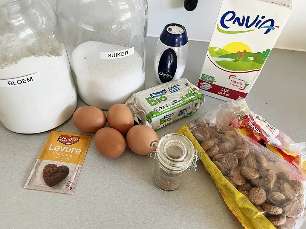 Pepernotencake ingrediënten
