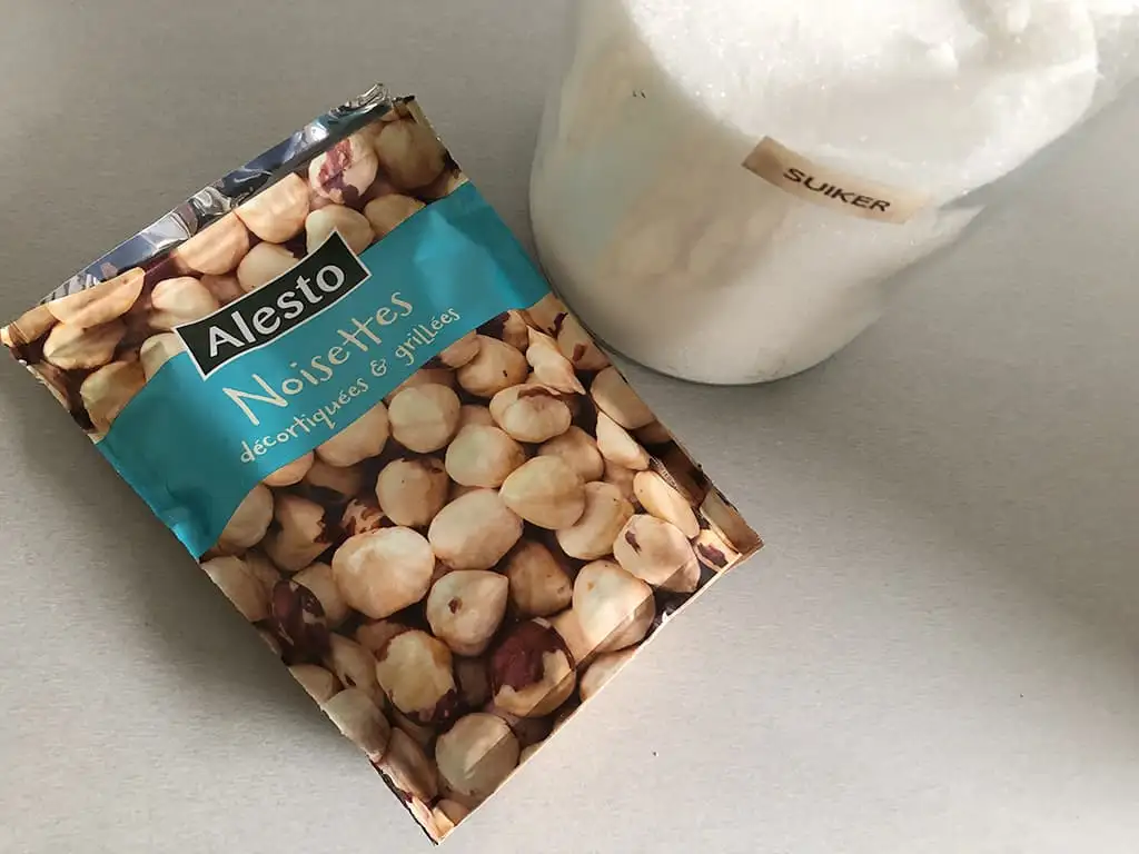 Zelf nougatine maken ingrediënten