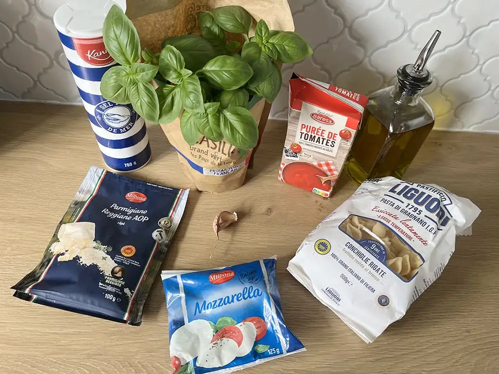 Pasta alla sorrentina ingrediënten