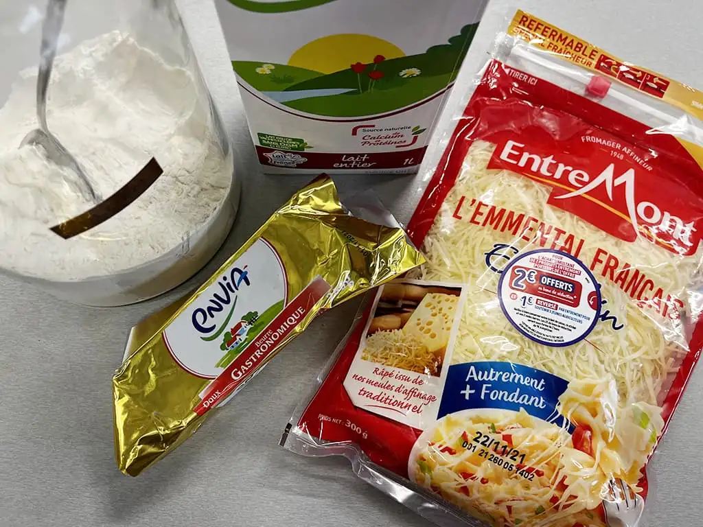 Kaassaus maken ingrediënten