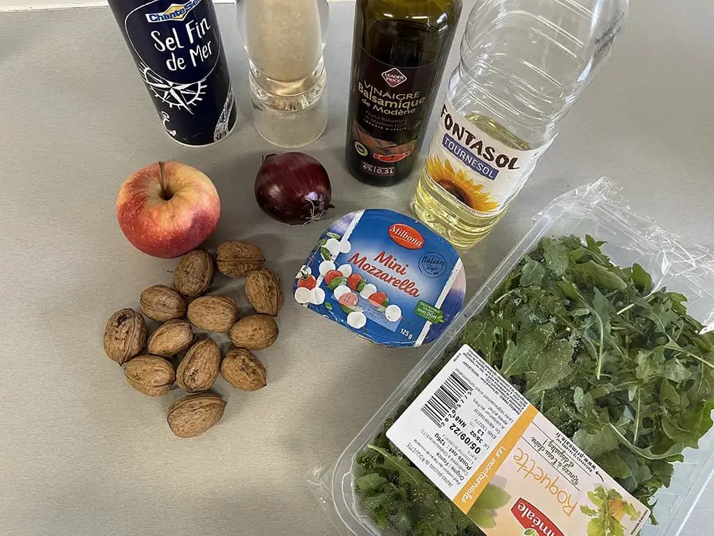 Rucola salade ingrediënten