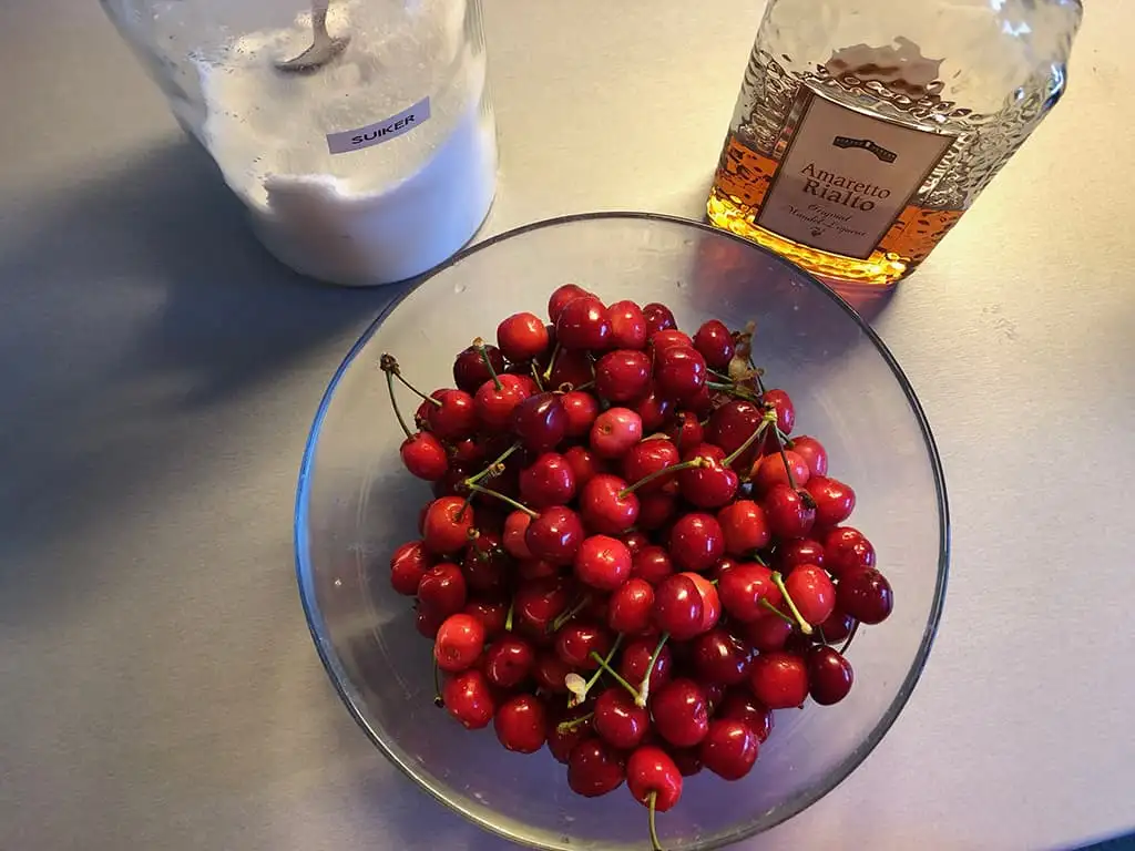 Amarena kersen ingrediënten