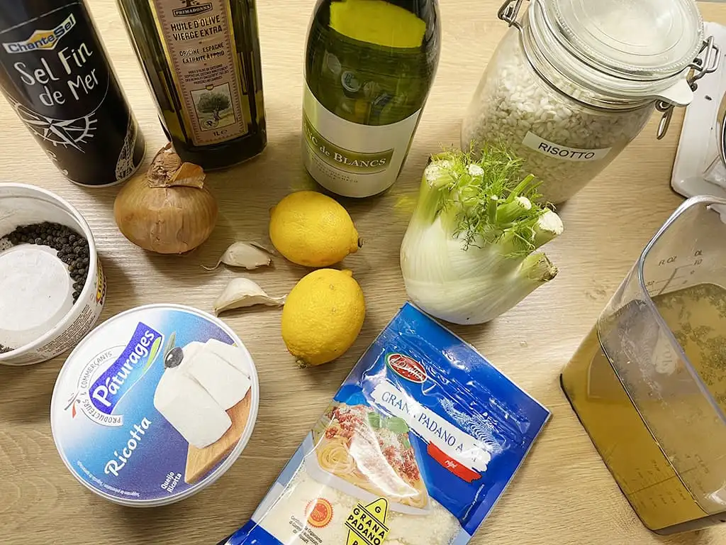 Venkel risotto ingrediënten