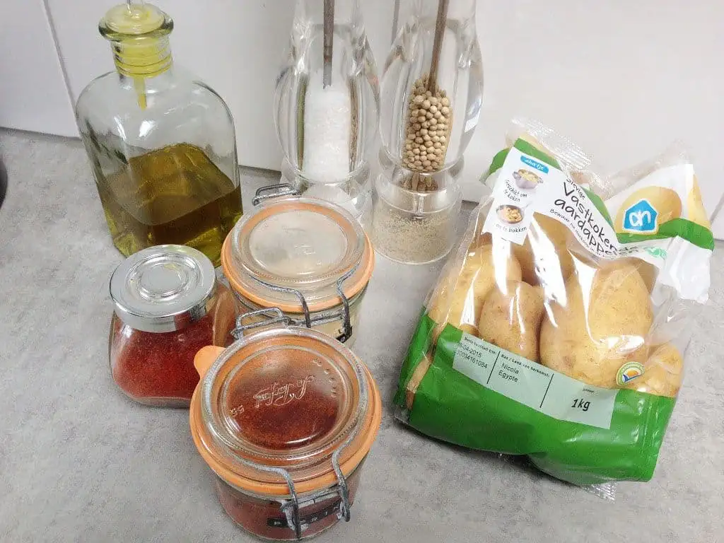 Perfect geroosterde aardappelen uit de oven ingrediënten