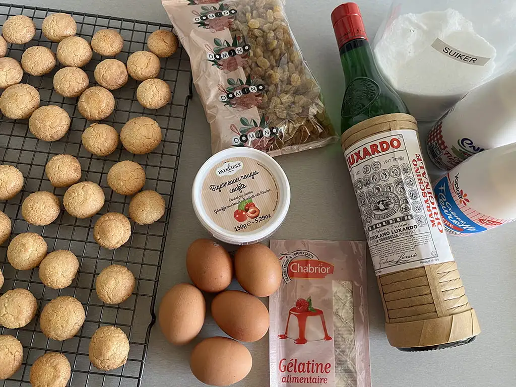 Chipolatapudding ingrediënten