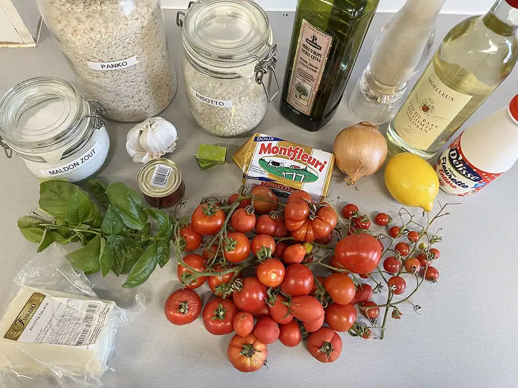 Tomatenrisotto ingrediënten