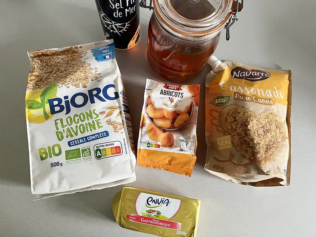 Flapjacks ingrediënten