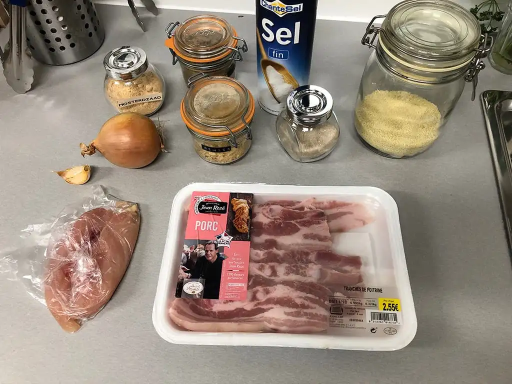 Zelf frikandellen maken ingrediënten
