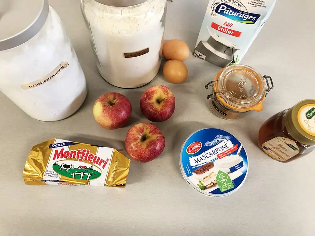 Kaneel crêpes ingrediënten