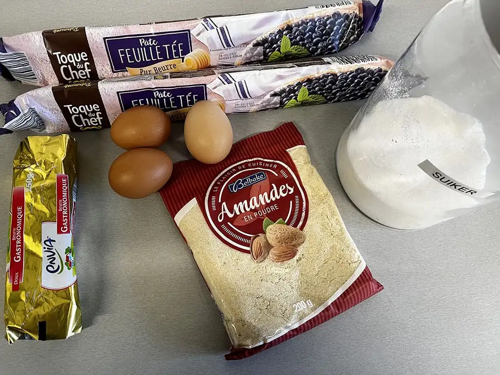 Driekoningentaart: galette des rois ingrediënten