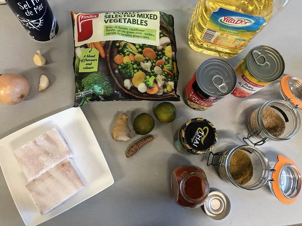 Viscurry ingrediënten