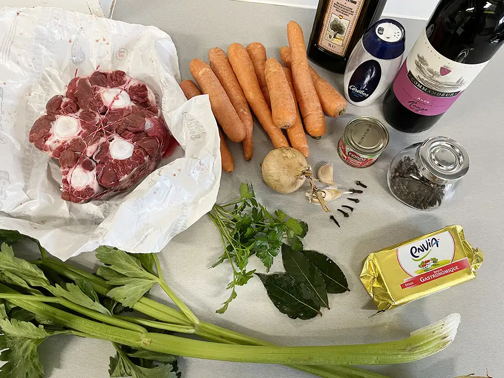 Ossenstaartsoep ingrediënten