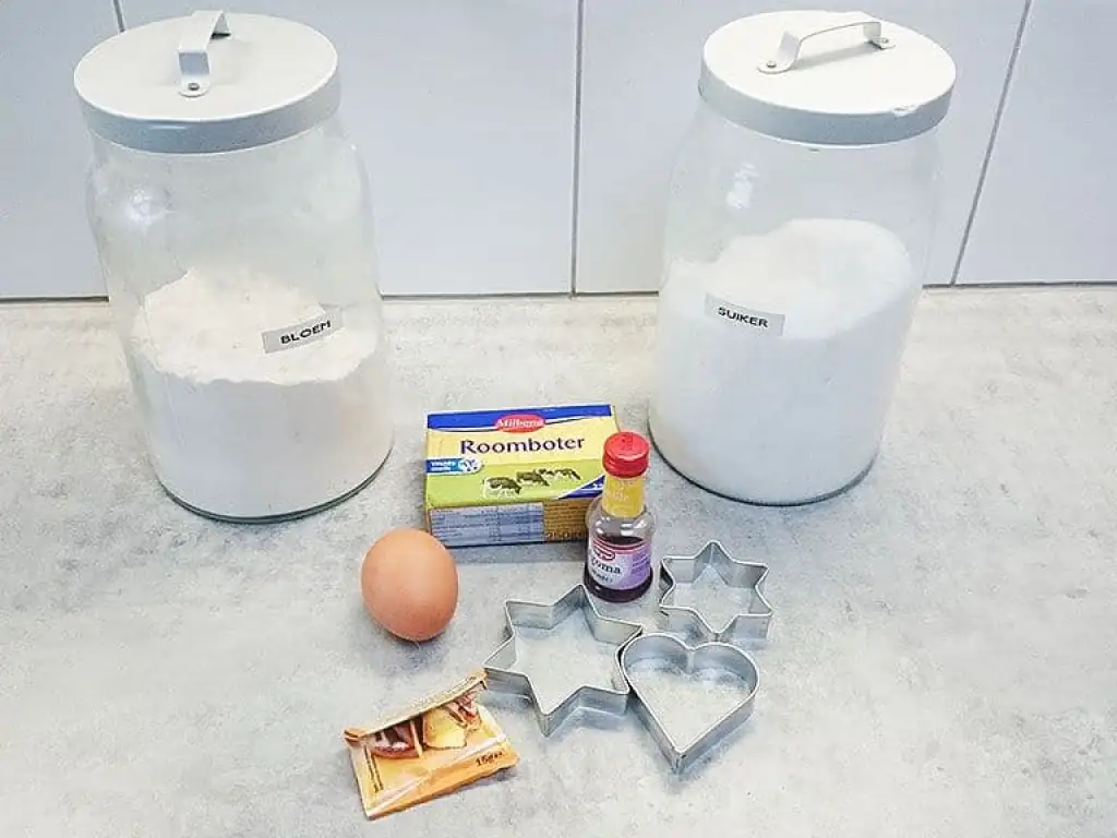 Makkelijke kerstkoekjes ingrediënten