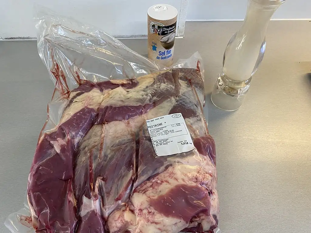 Gerookte beef brisket ingrediënten