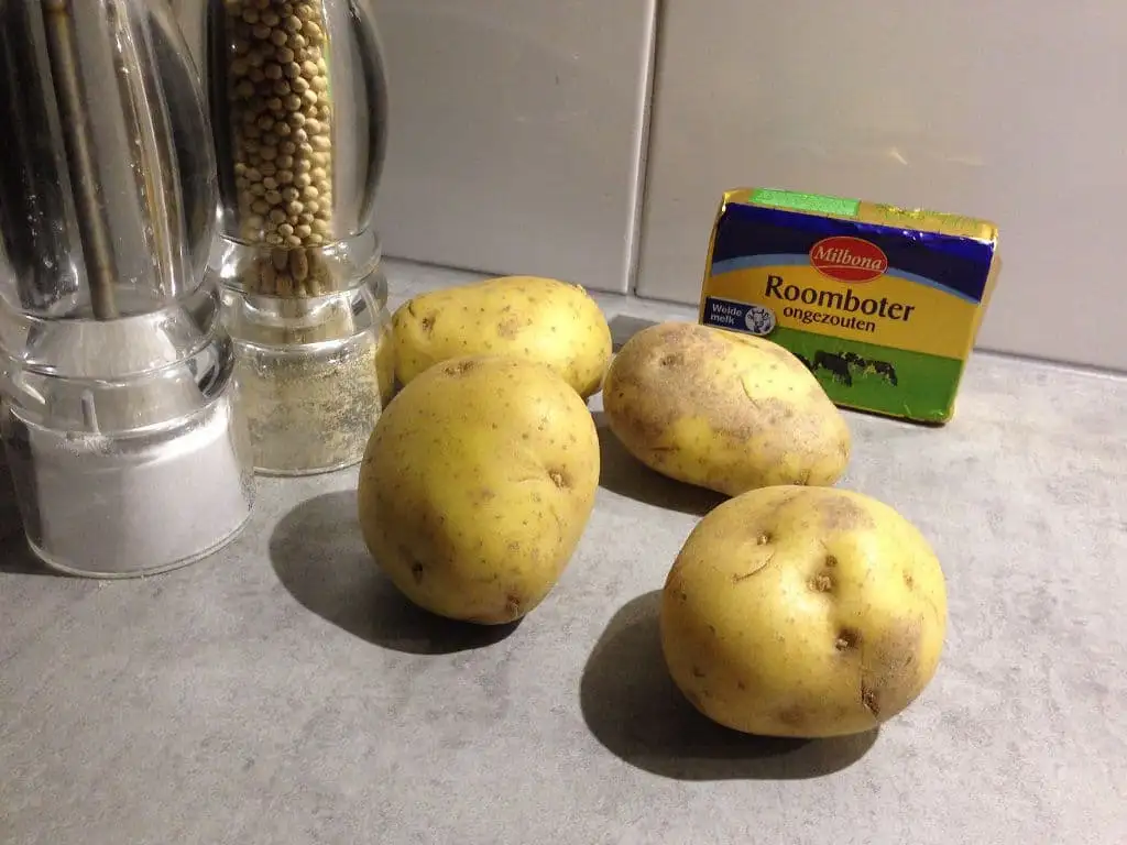 Hasselback aardappelen ingrediënten