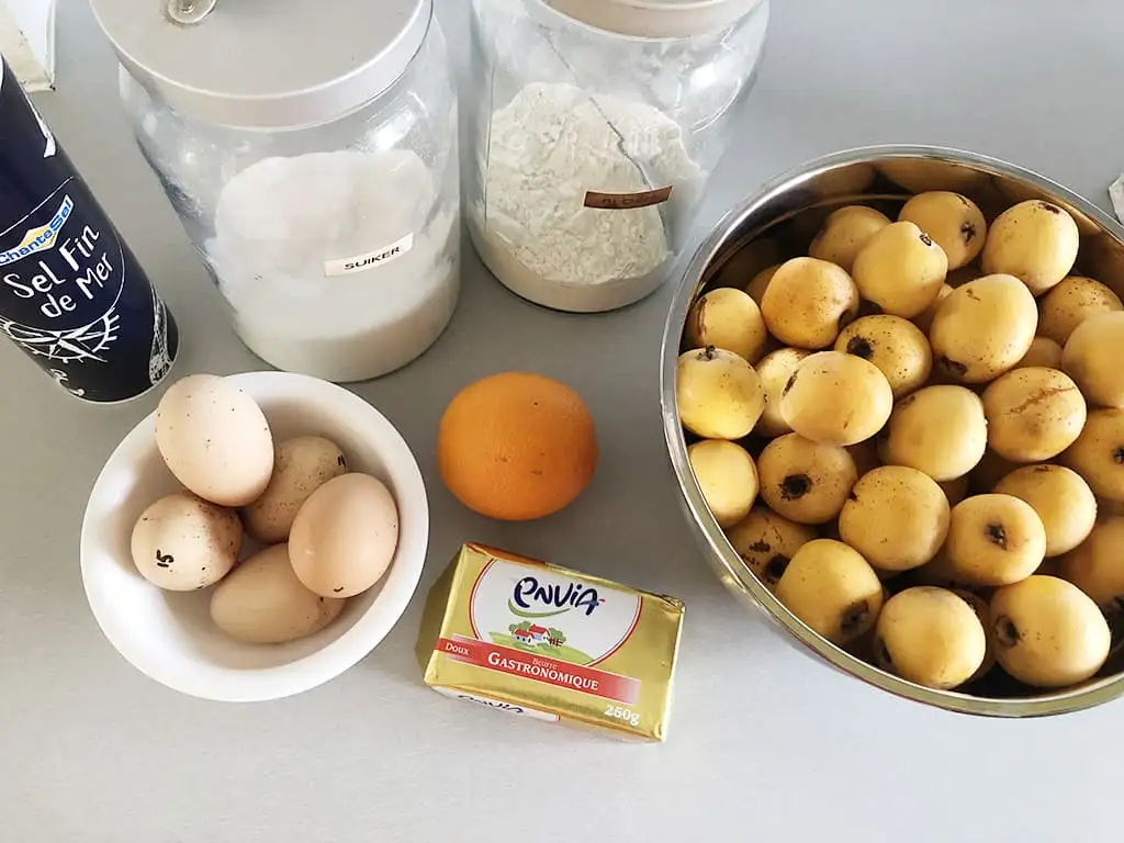 Mispel taart ingrediënten