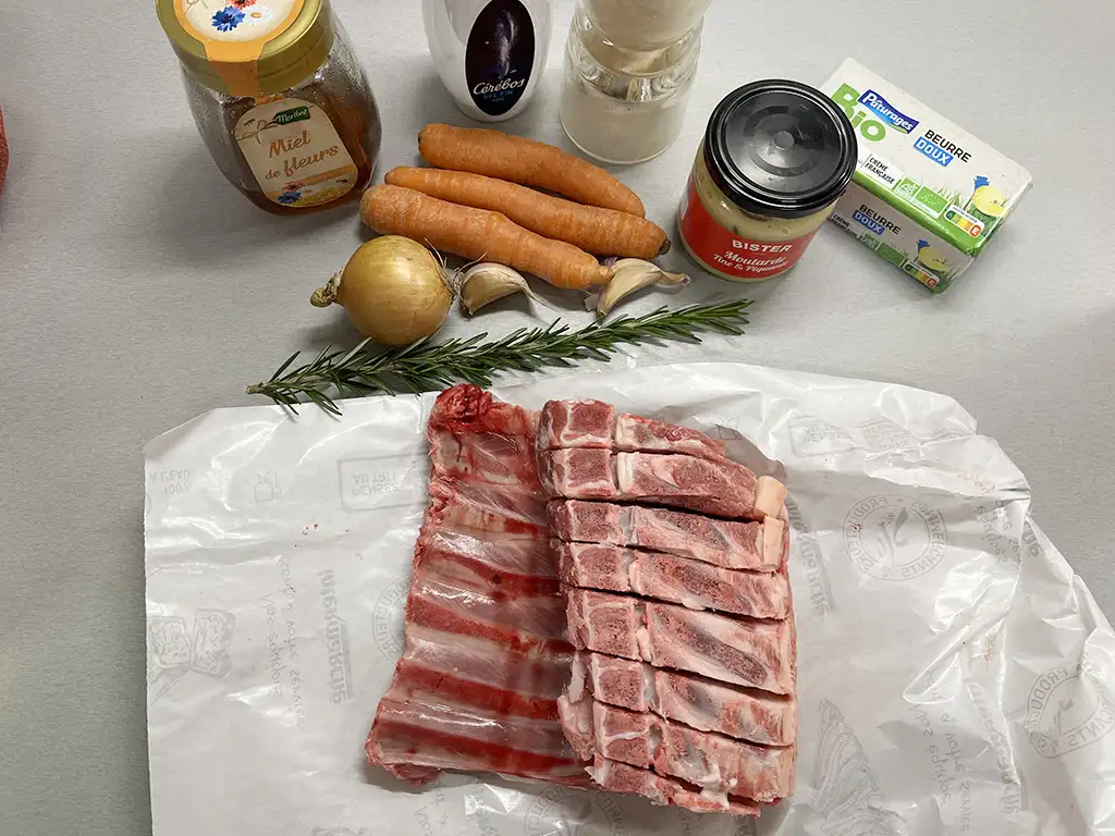 Lamsrack uit de oven ingrediënten