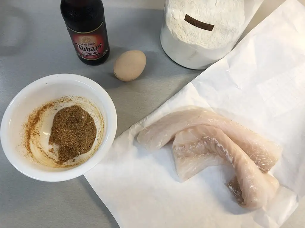 Zelf kibbeling maken ingrediënten