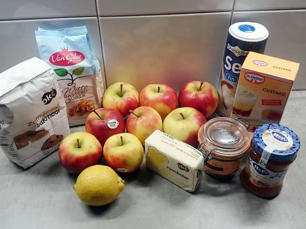 Klassieke appeltaart ingrediënten