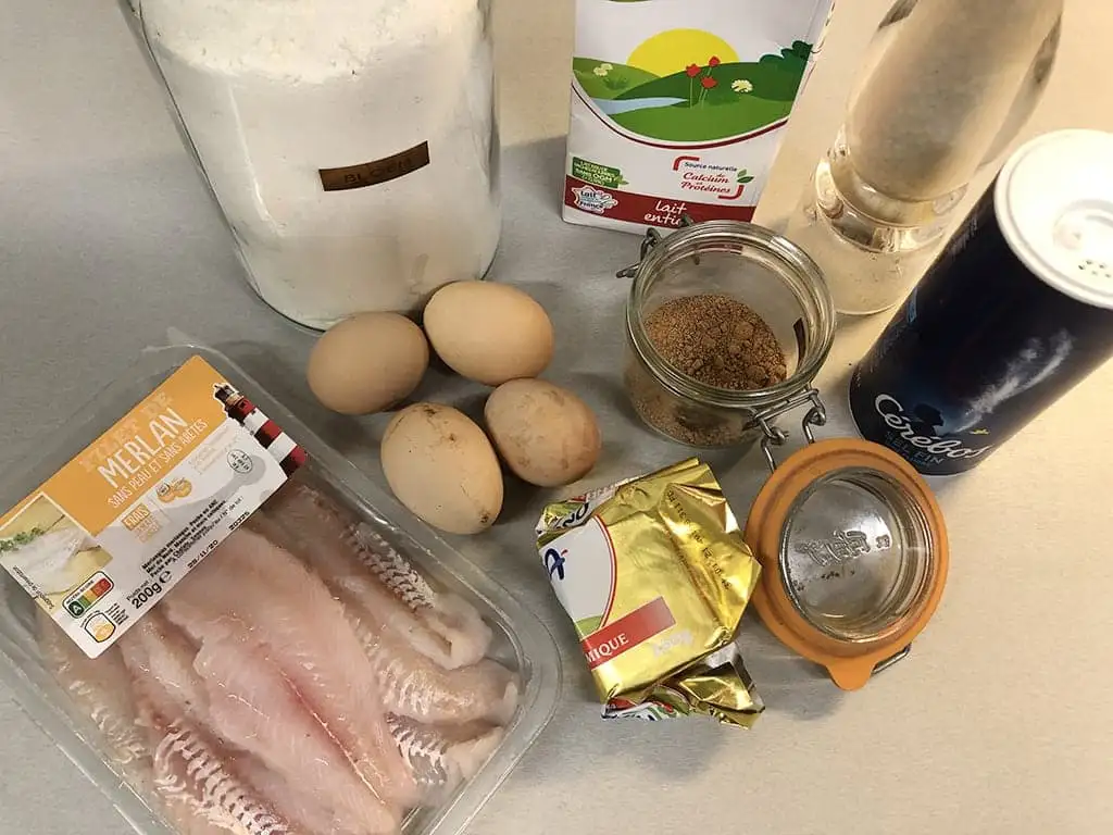 Vissoufflé ingrediënten