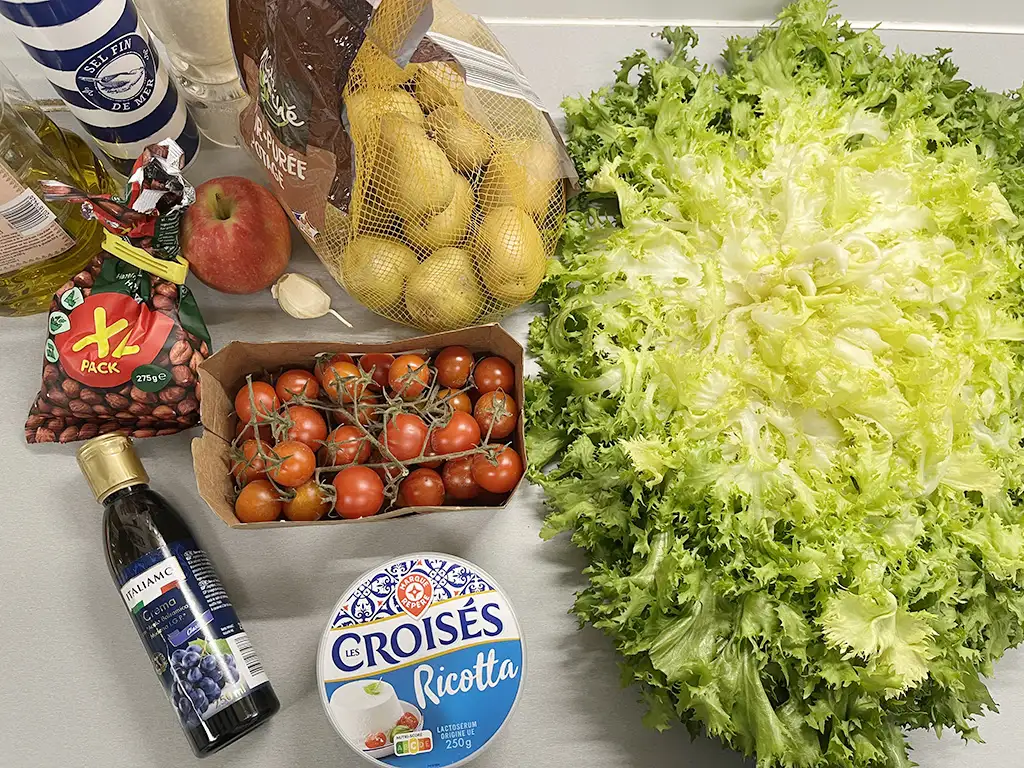 Krulandijvie stamppot ingrediënten