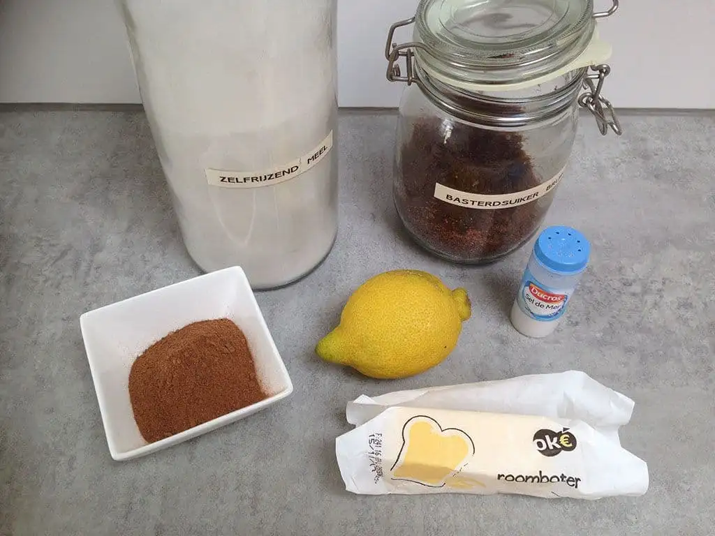Kruidnoten ingrediënten
