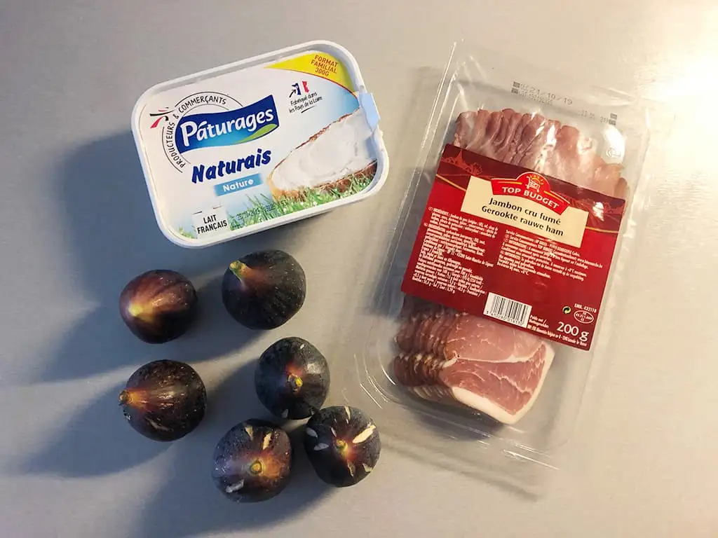Gevulde vijgen ingrediënten