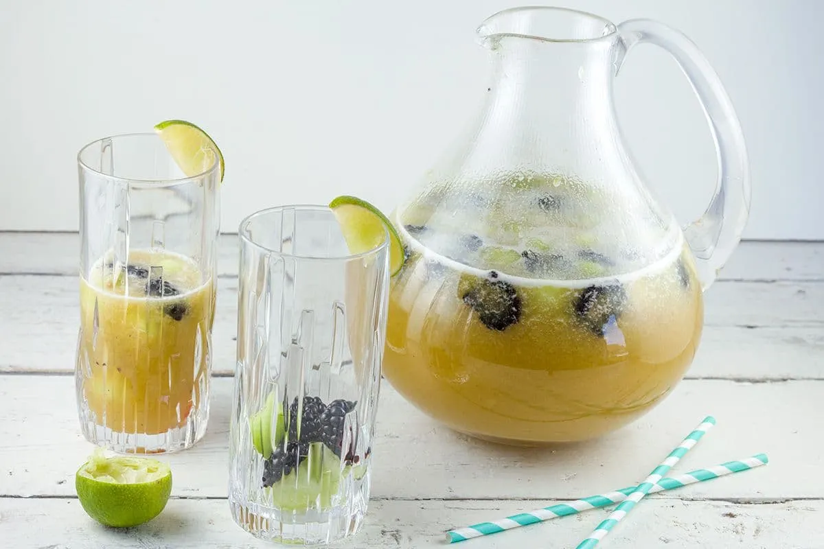 Drinkbare fruitsalade - ook leuk als mocktail