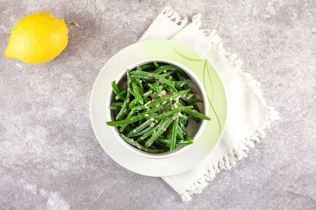 Sperziebonen salade
