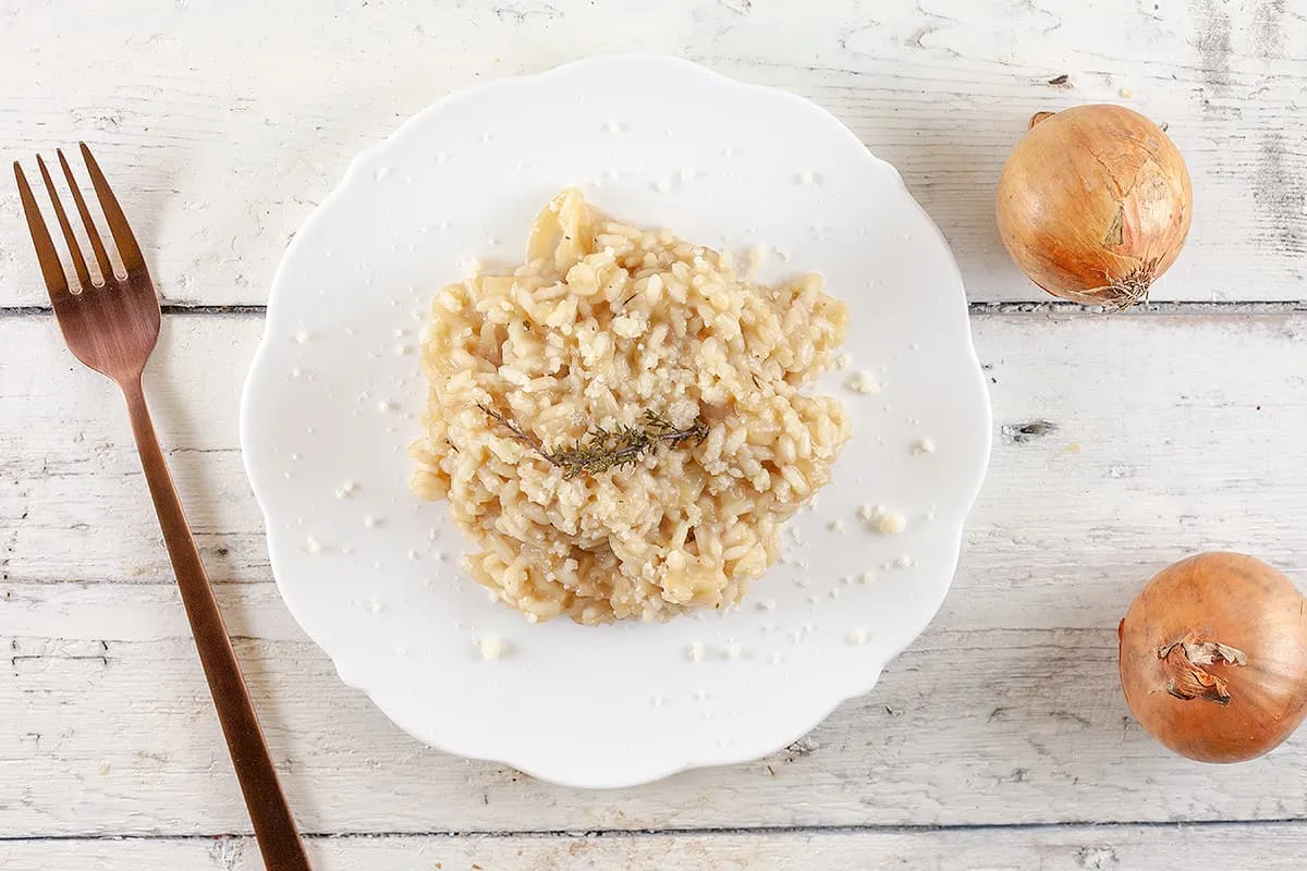 Uien risotto