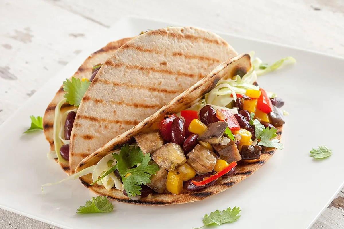 Vegetarische taco's