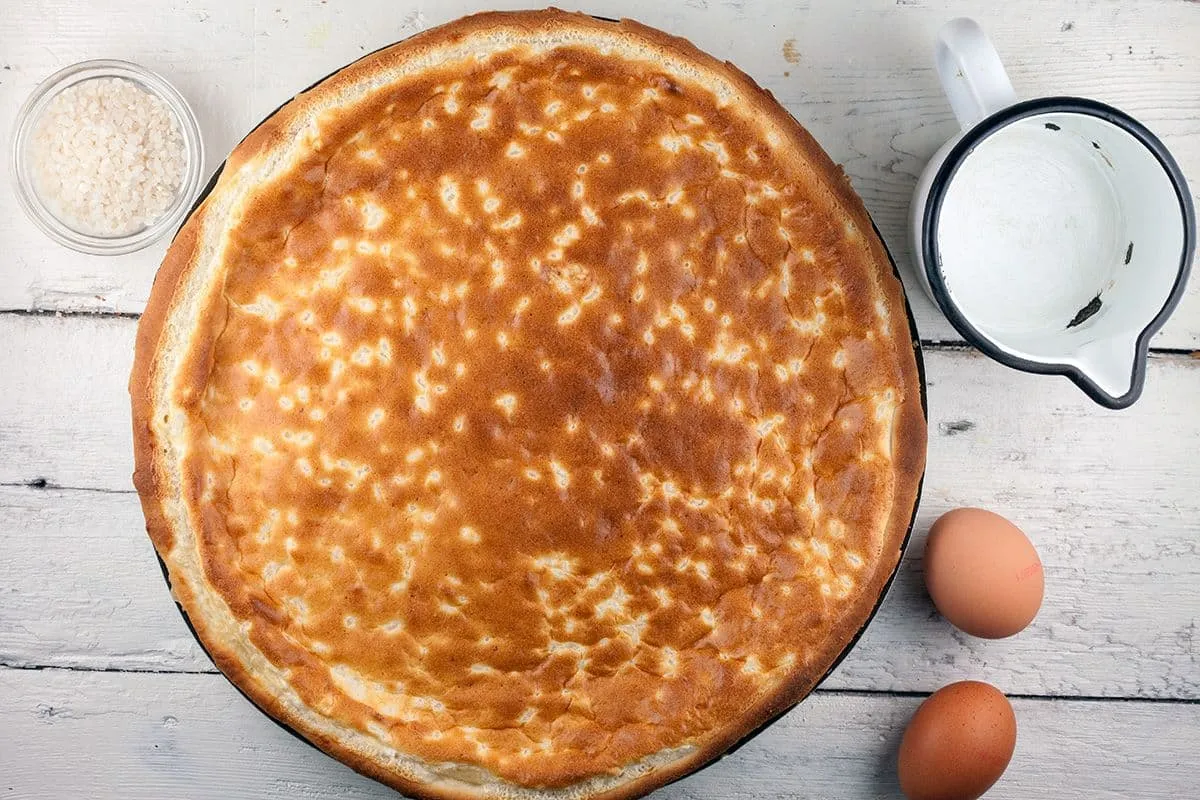 Rijstevlaai naar klassiek recept uit Limburg