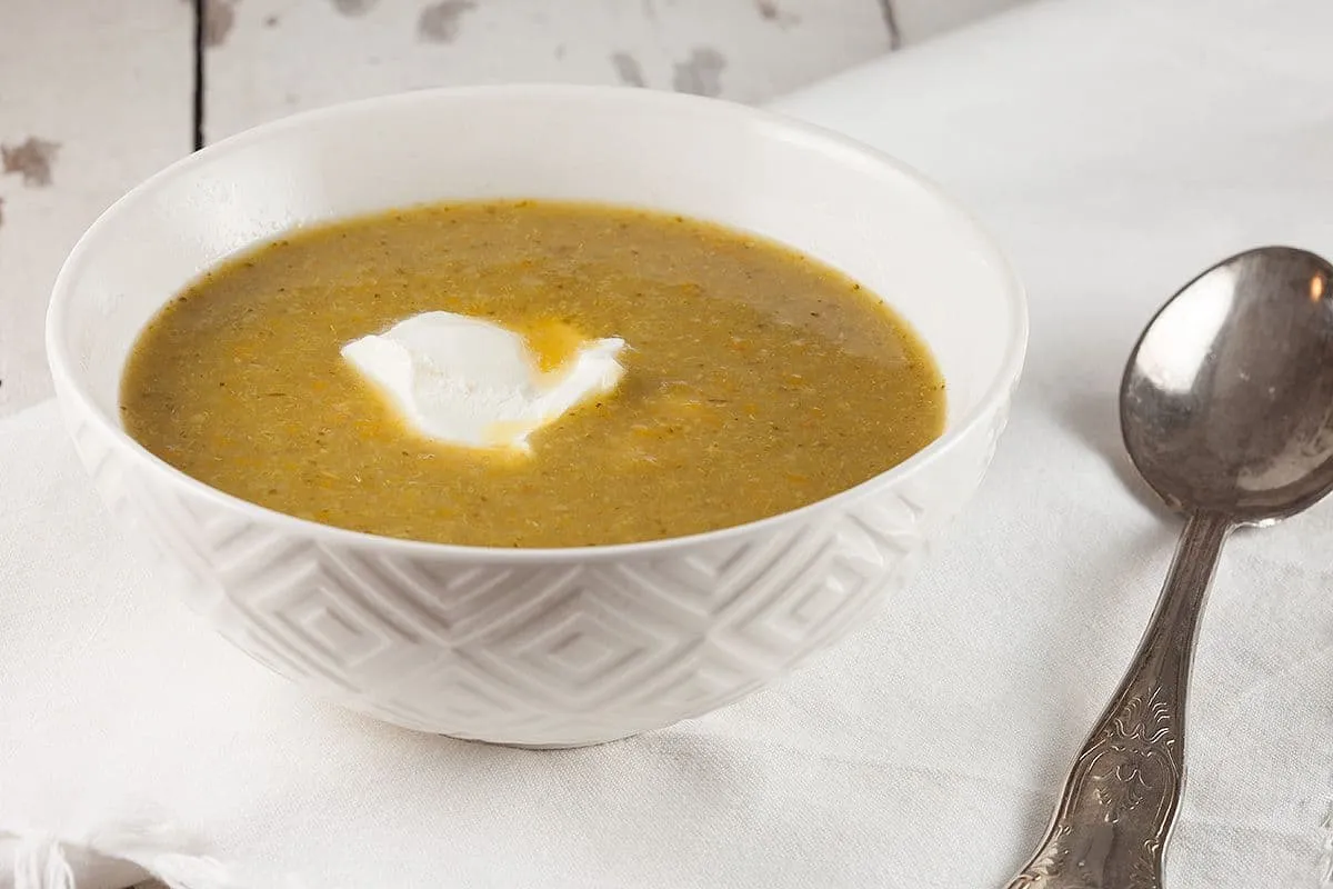 Broccolisoep uit de slowcooker