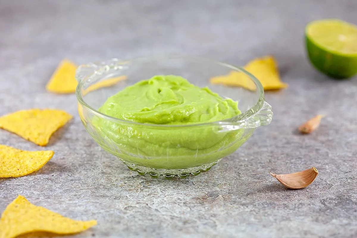 Romige avocado dip