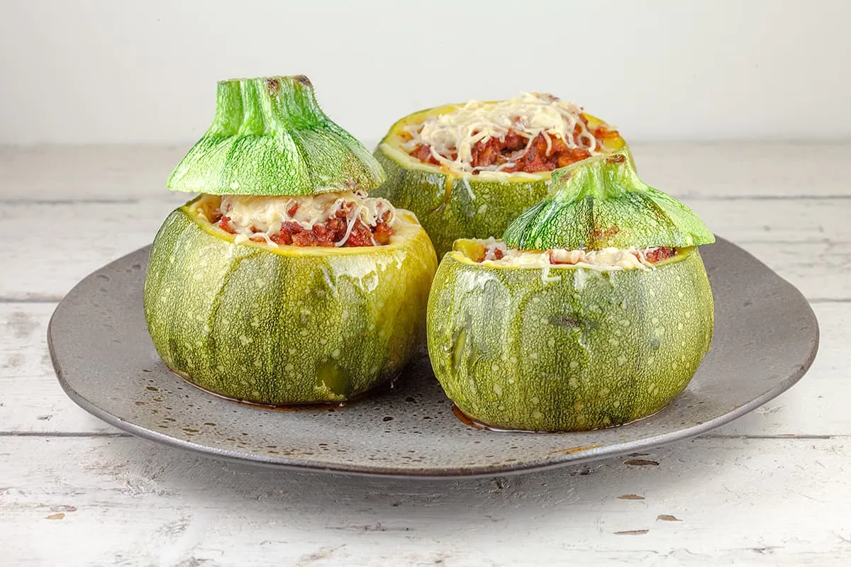 Gevulde courgette met gehakt