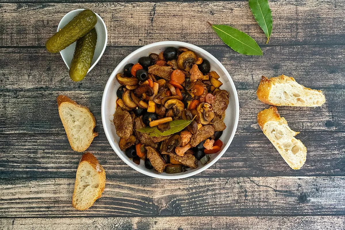 Pica pau - Portugese snack