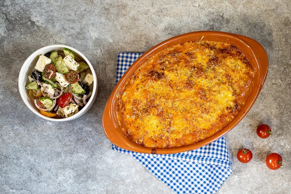 Giouvetsi - Griekse ovenschotel met stoofvlees