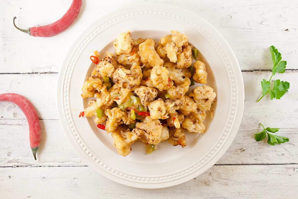 Gobi manchurian - Indiase bloemkool