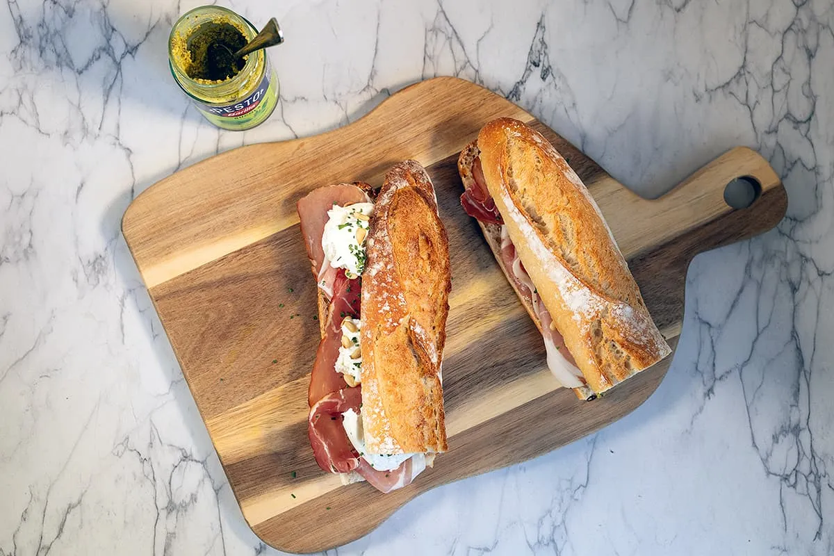 Broodje burrata - een Italiaans broodje vol smaak