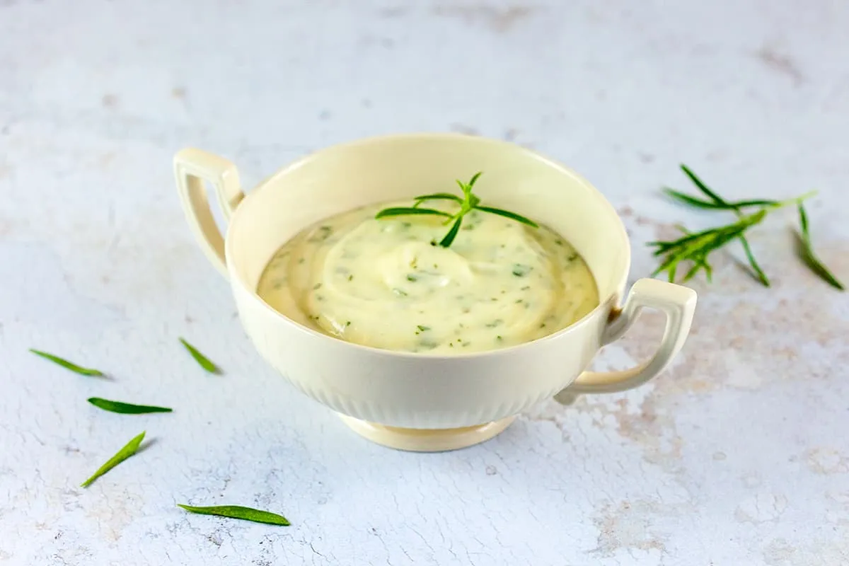 Dragonmayonaise - lekker voor op aardappeltjes en vlees