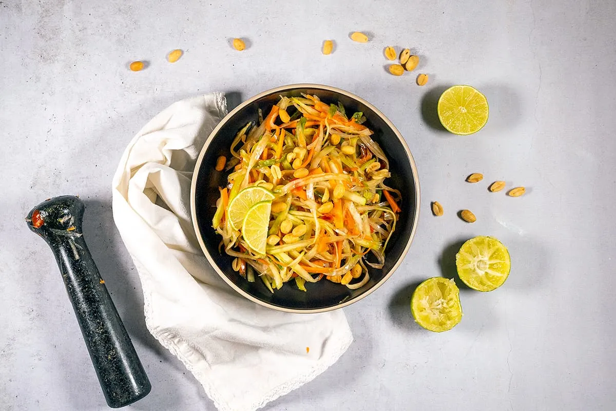 Papaya salade - Som tam