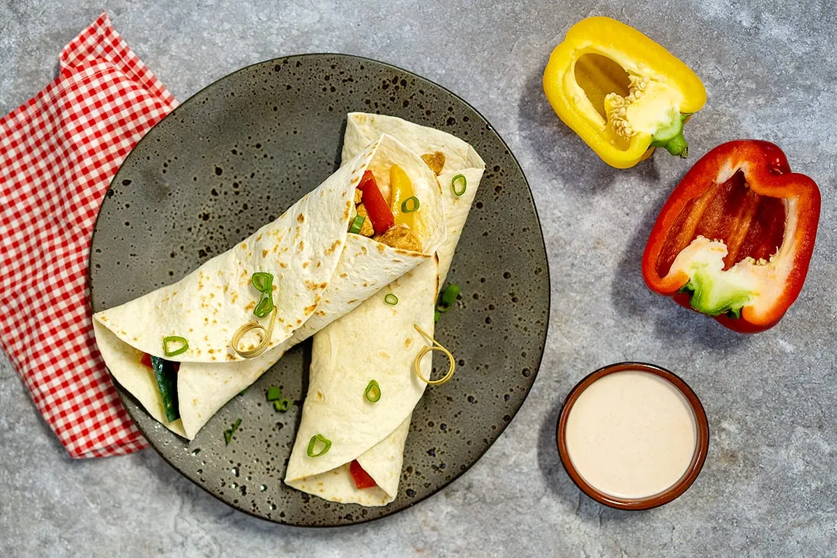 Wraps met kip