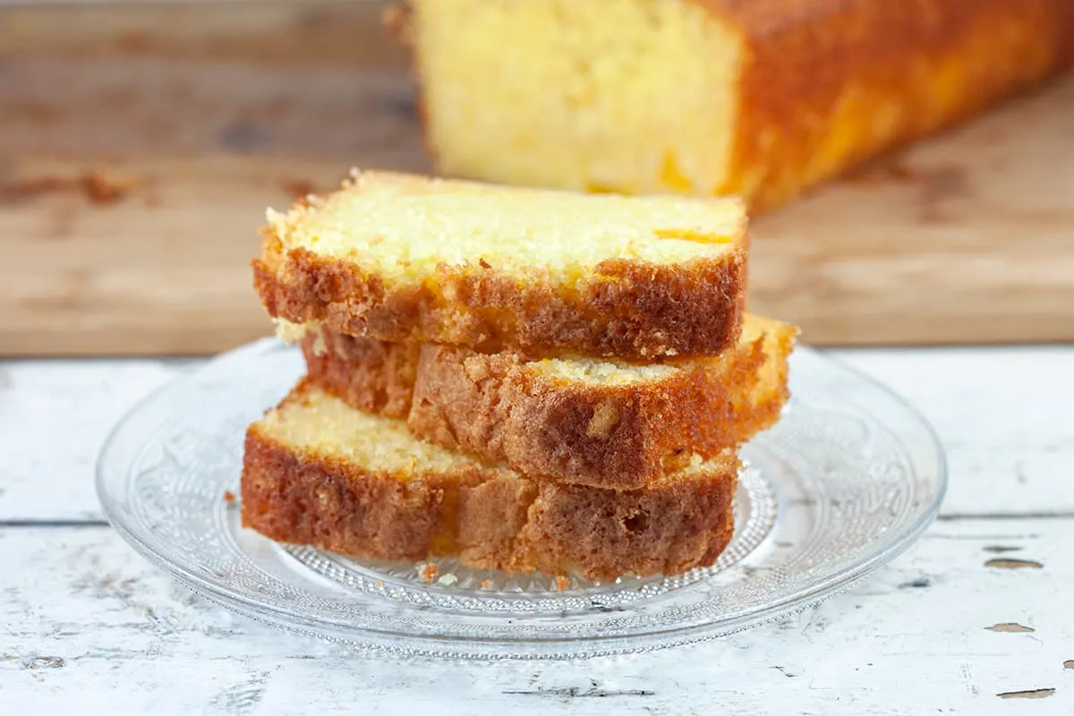 Sinaasappelcake - simpele cake met sinaasappelsmaak