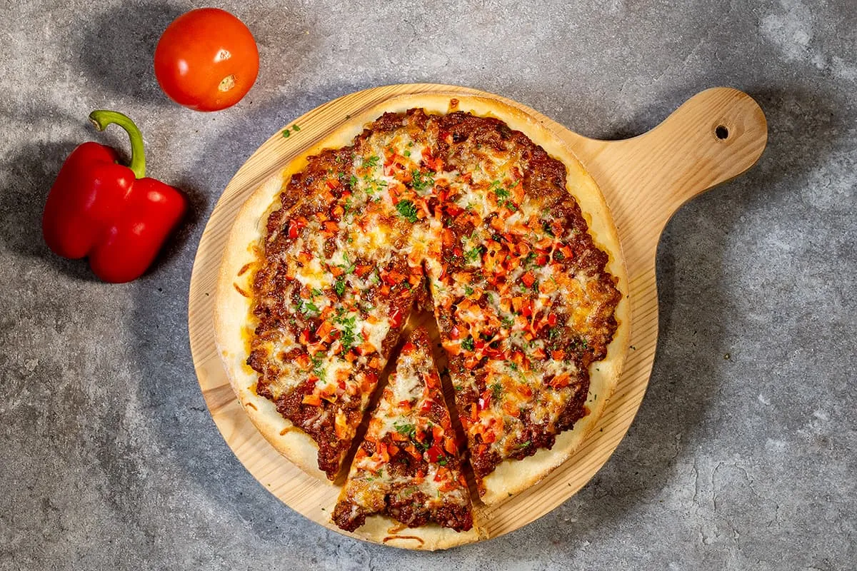 Pizza bolognese - makkelijk en lekker!
