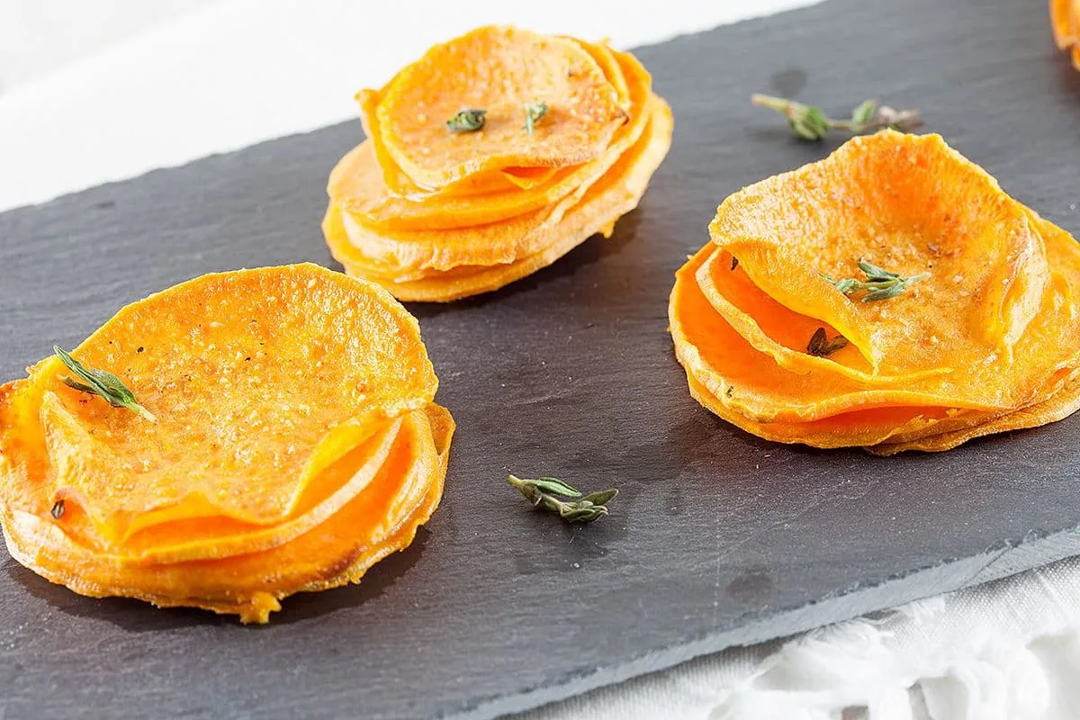Zoete aardappel uit de oven